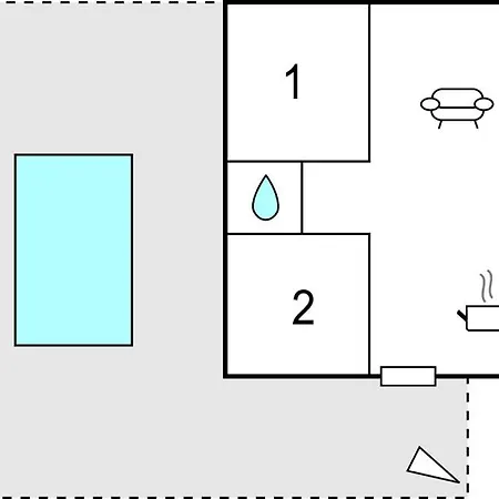 Lovely In With Sauna Ferienhaus *